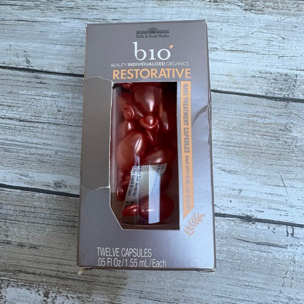 Bath and Body‎ Works Bio Restorative Hair Treatment Capsules NIB 12 Pack